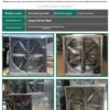 Chicken Coop Ventilation Fan, Stainless, Steel, 380V, Wall - view 4