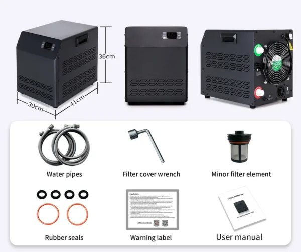 Chiller, 0.3hp, 220V - view 4