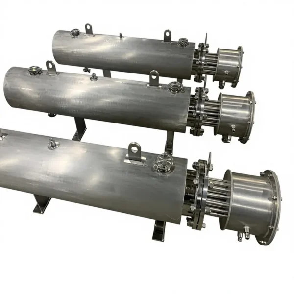 Circulating Pipeline Heater, Stainless, Steel, 110V/660V - view 2