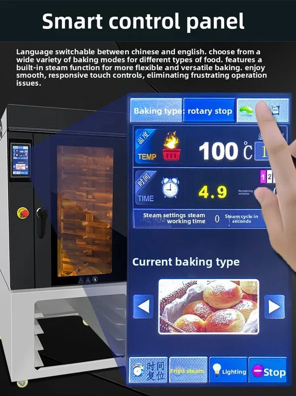 Circulation Oven with Motor, 220V, 15.32KW - view 4