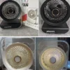 Circulation Table Desk Fan, USB, Portable, Wall - view 2