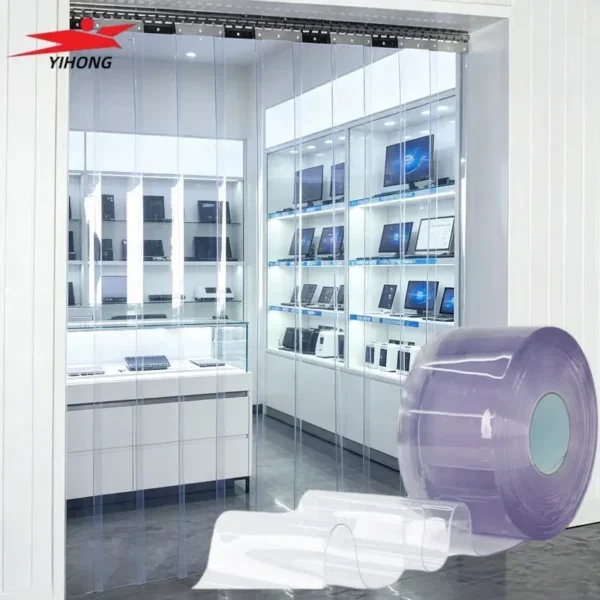 Clear Pvc Strip Curtain, YIHING, Stretch Film