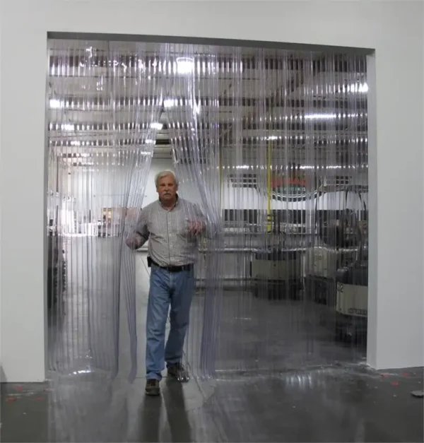 Clear Pvc Transparent Curtain, 20cm, 3m, 2mm - view 5