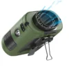Clip-on Fan, LED, 5000mAh, Brushless, Portable