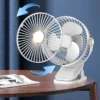Clip-on Mini Portable Fan, 360, 5 V, Battery - view 3