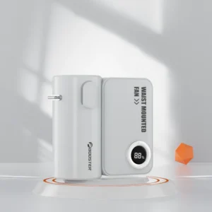 Clip-on Portable Waist Fan, 7.4V, Battery