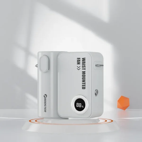 Clip-on Portable Waist Fan, 7.4V, Battery - view 2