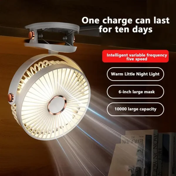 Clip Small Fan, Portable, 720 - view 6