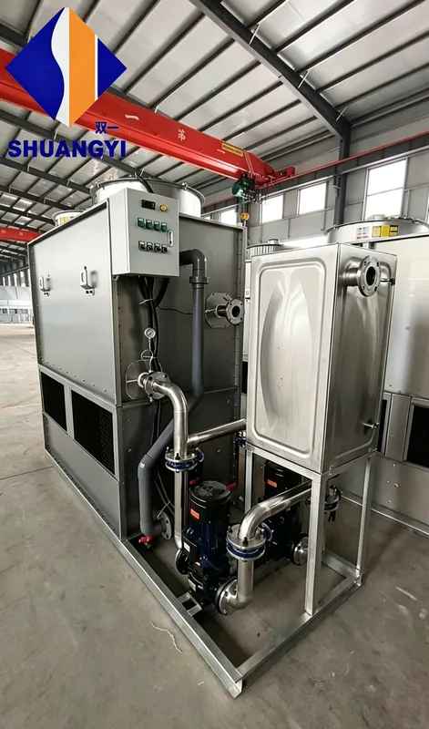Closed Circuit Evaporative Cooler, 380 V, 20 Ton - view 4