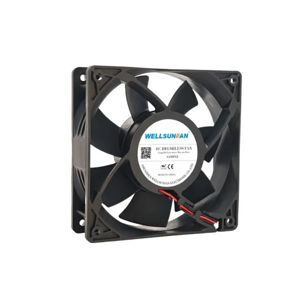 Cnc Axial Cooling Fan, WELLSUNFAN, 4Inch, 12V, 24V