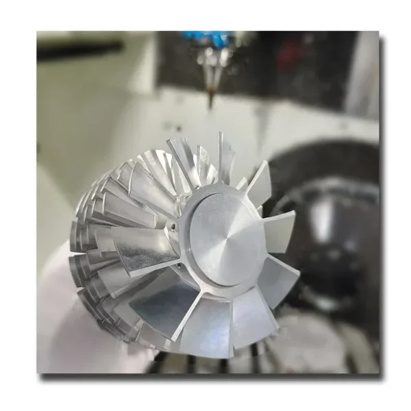 Cnc Machining Spiral Fan, Titanium, 6061, 7075, Aluminum