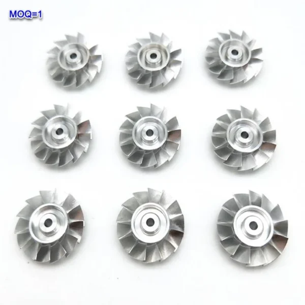 Cnc Machining Spiral Fan, Titanium, 6061, 7075, Aluminum - view 5