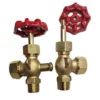 Cock Set Brass Boiler, BOTE, Manual, Gate Valves - view 4