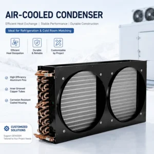Cold Room Evaporator, Aluminum Alloy, Air Cooled Condenser