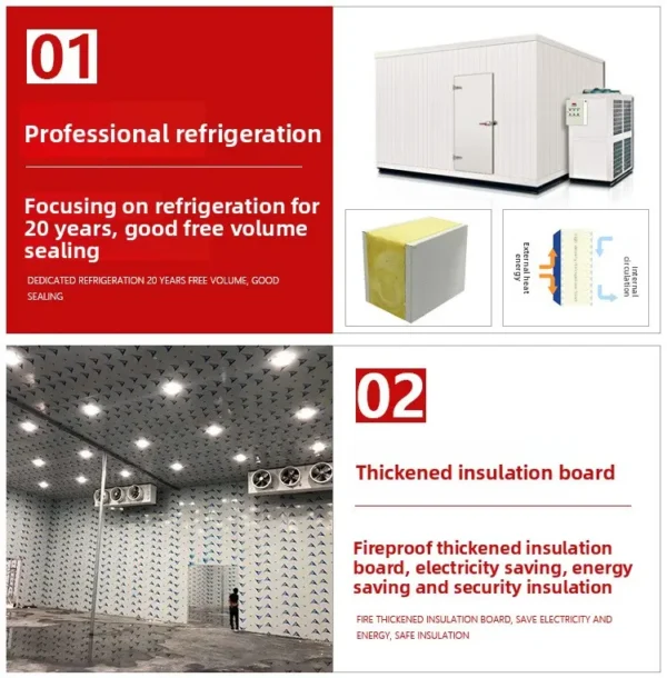 Cold Room Quick Freezer, 20Ft, AC 220V~240V, > 1000W - view 3