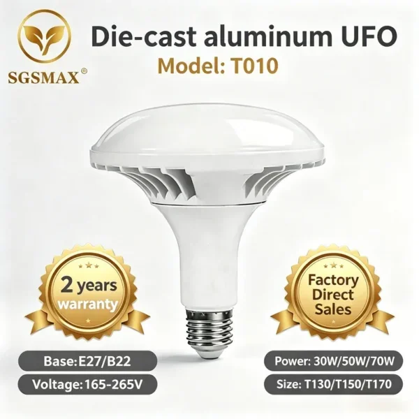 Cold Room Storage, Aluminum, UFO, LED, 30W