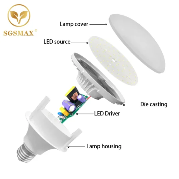 Cold Room Storage, Aluminum, UFO, LED, 30W - view 2