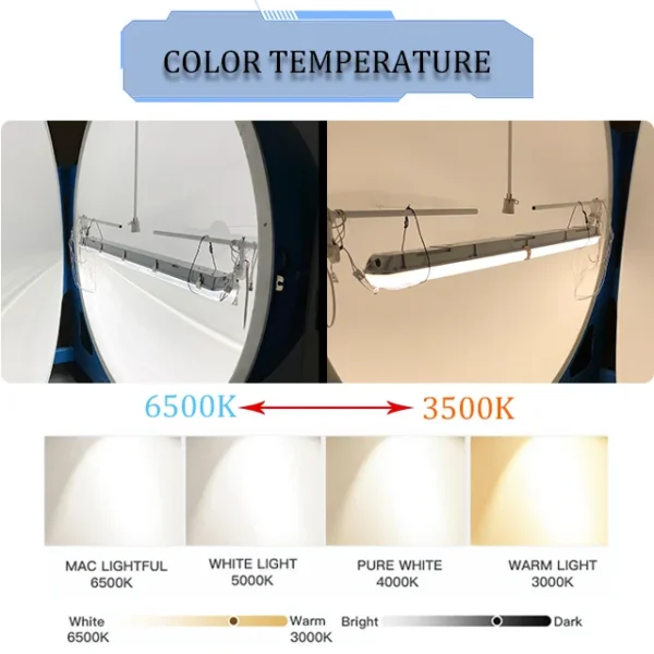 Cold Room Storage, LED, Ceiling, IP66, Waterproof - view 4