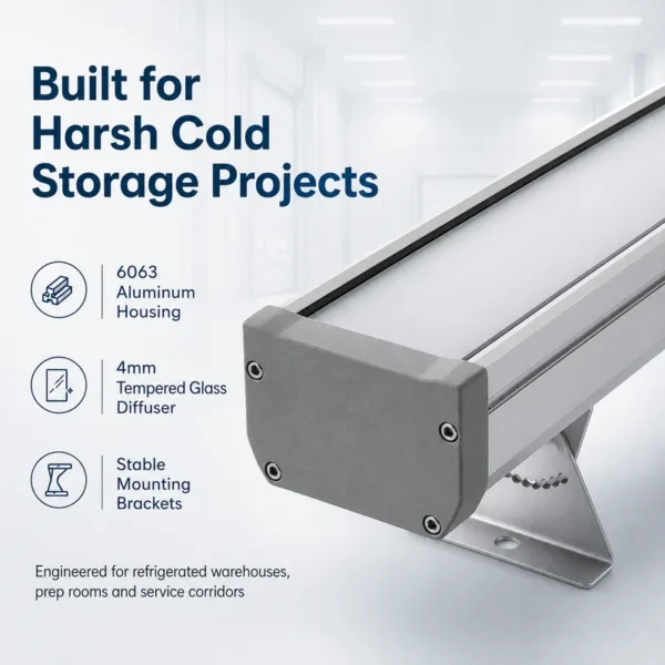 Cold Room Storage, LED, Waterproof, IP66, 4mm - view 3