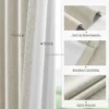 Cold Room Storage, Linen blend fabric, Balloon Curtain