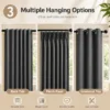 Cold Room Storage, Linen blend fabric, Balloon Curtain - view 3