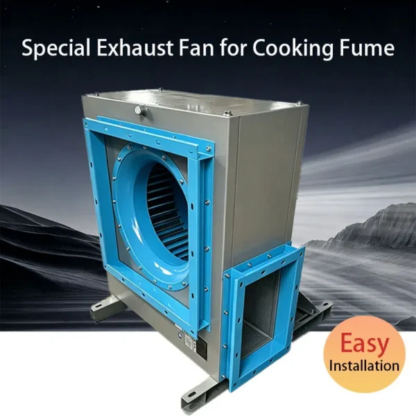 Commercial Centrifugal Exhaust Blower, 380V/220V, Copper - view 2