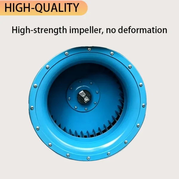 Commercial Centrifugal Exhaust Blower, 380V/220V, Copper - view 5
