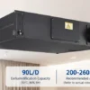 Commercial Dehumidifiers, 50L, 90L, Wall - view 2