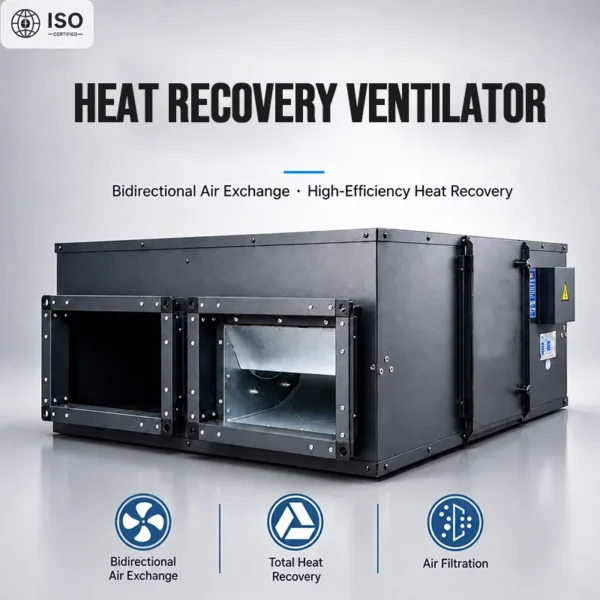 Commercial Erv Ventilation Fan, Centrifugal, Radial