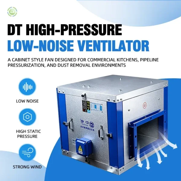 Commercial High Power Ventilator, Centrifugal, CFM