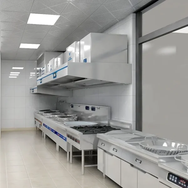 Commercial Kitchen Exhaust Extractor, Stainless, Steel - view 3