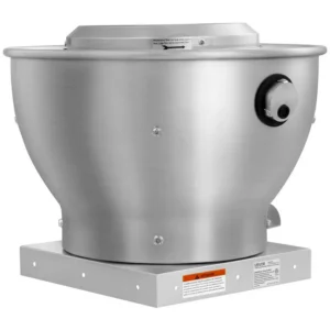 Commercial Kitchen Exhaust Fan, 612, CFM, 0.25HP, 180W