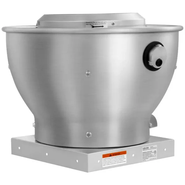 Commercial Kitchen Exhaust Fan, 612, CFM, 0.25HP, 180W