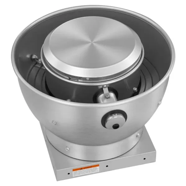 Commercial Kitchen Exhaust Fan, 612, CFM, Trucks-0.25HP, 180W