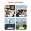 Commercial Kitchen Exhaust Fan, 612, CFM, Trucks-0.25HP, 180W - view 6