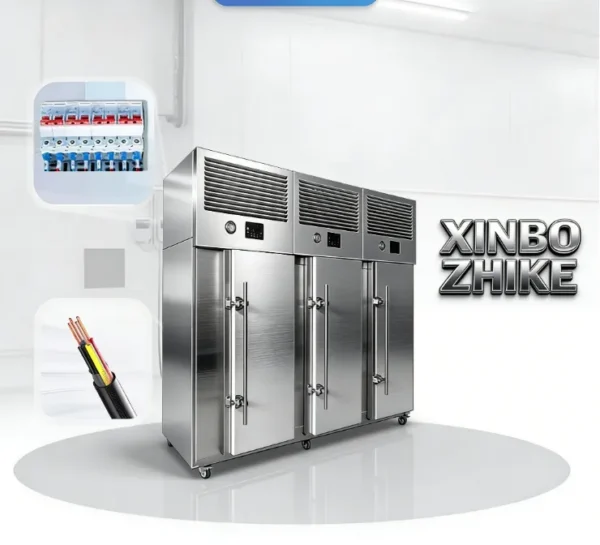 Commercial Shock Freezer, 100kg/h, Portable, Stainless, Steel - view 2