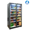 Commercial Upright Beverage Cooler, 110 V, Glass Door - view 3