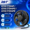 Compact Axial Fan, 6318/2TDH4PR, 48V, 950m3/h