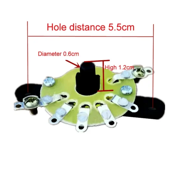 Components Speed Regulating Fan, Governor switch - view 2