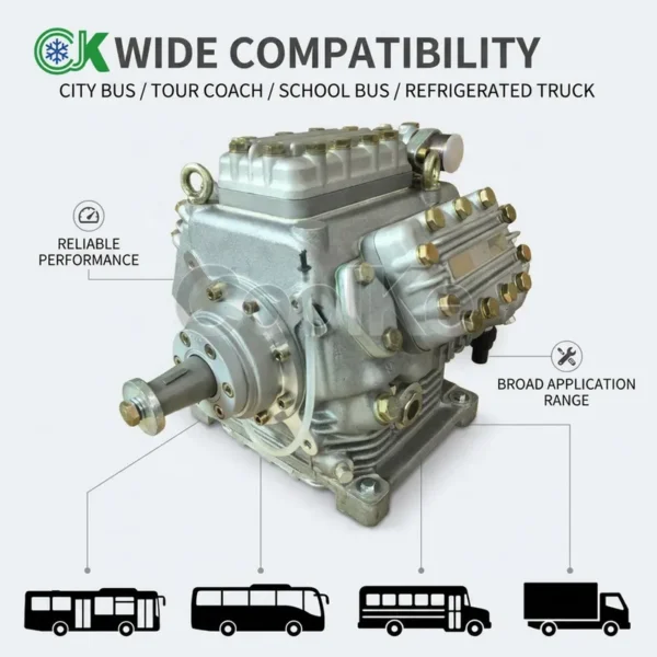 Compressor, 24V, 980K - view 2