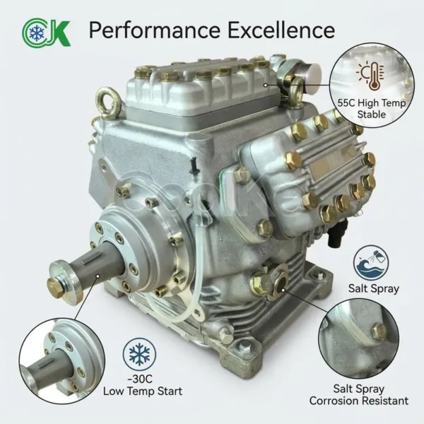 Compressor, 24V, 980K - view 3