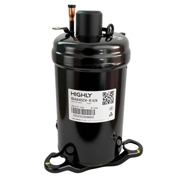 Compressor, Copper, R134a, BSA645DT-R1EN, Hermetic