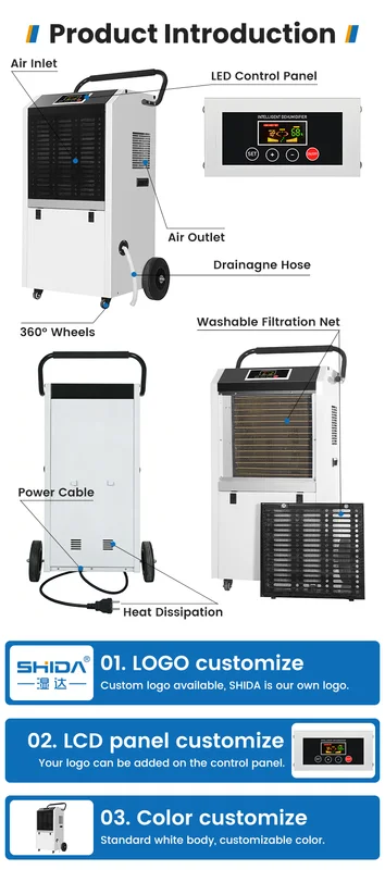 Compressor, SHIDA, 90L, 1450W, Portable - view 5