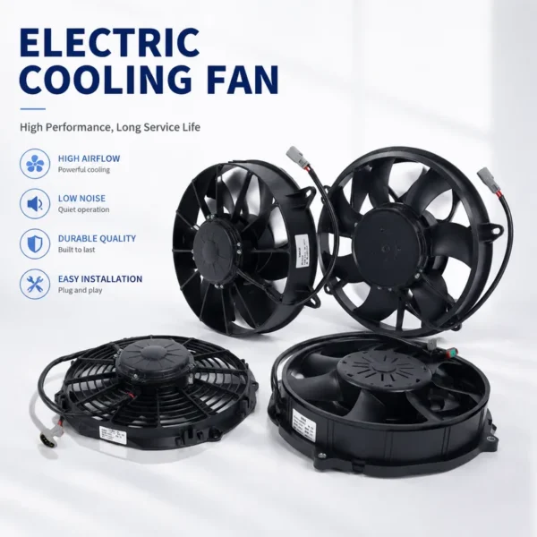 Condenser, 24V, 500W, Axial - view 2