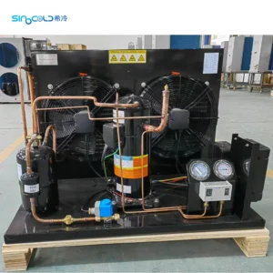 Condensing Unit, 2-10HP, SCYHF06, 5HP, YM86E7G-100