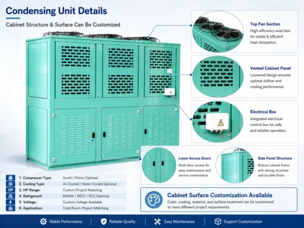 Condensing Unit, 5HP, R404A - view 2
