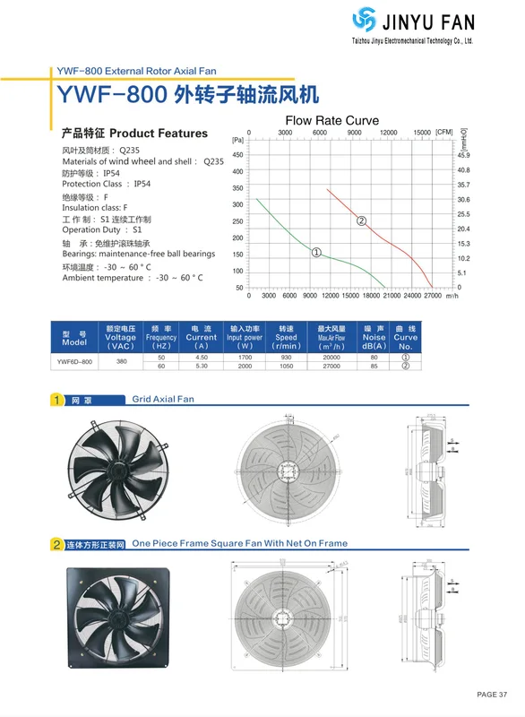Condensing Unit, ACYWF800, 50/60Hz, Axial, Stainless - view 2