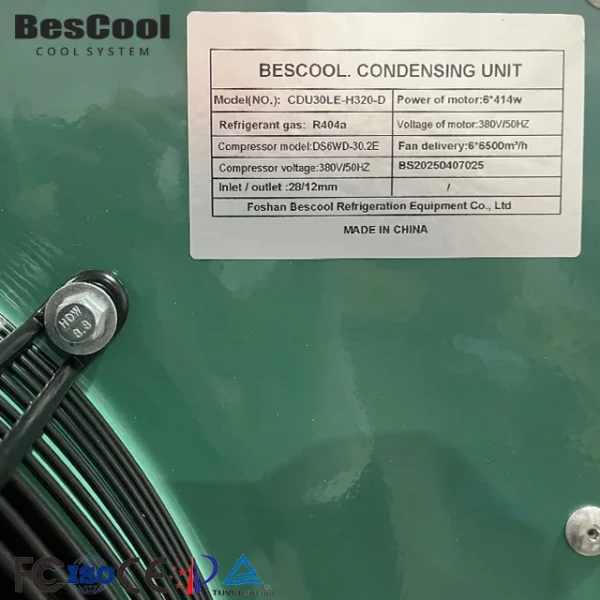 Condensing Unit, Axial, 380 V, Air-Cooled - view 4