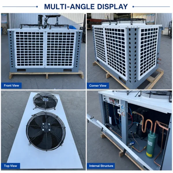Condensing Unit, R22, R404A, 3HP, 5HP - view 2