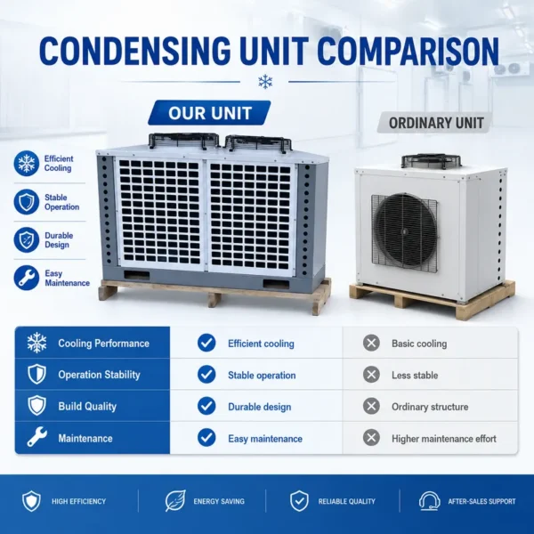 Condensing Unit, R22, R404A, 3HP, 5HP - view 4